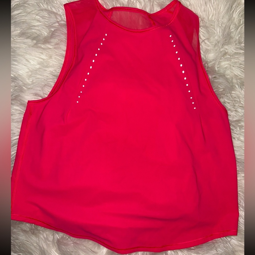 Lululemon Cropped Sculpt Tank